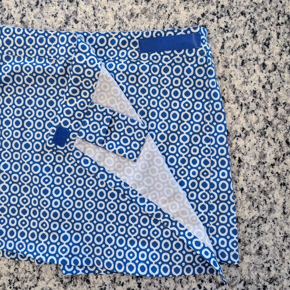 RIPSKIRT Length 1 Medium Dot for Dot Classic Blue White Geometric Design - Picture 3 of 6